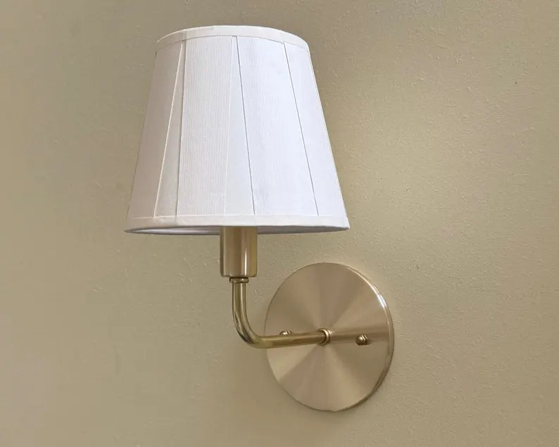 Aged Brass Sconce • Dean • Bathroom Vanity Sconce • Wall Light